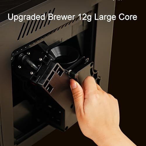 XTRYBHD Super Automatic Espresso Machine with Built-In Grinder, Smart Touch Display Panel, Espresso Coffee Machines Home Office Kitchen Use