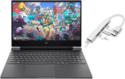 HP Victus 15.6" FHD 144HZ Gaming Laptop | AMD Ryzen 5-7535HS (Beat i7-11800H) | AMD Radeon RX 6550M|Backlit Keyboard| 8GB RAM DDR5 | 512GB SSD |