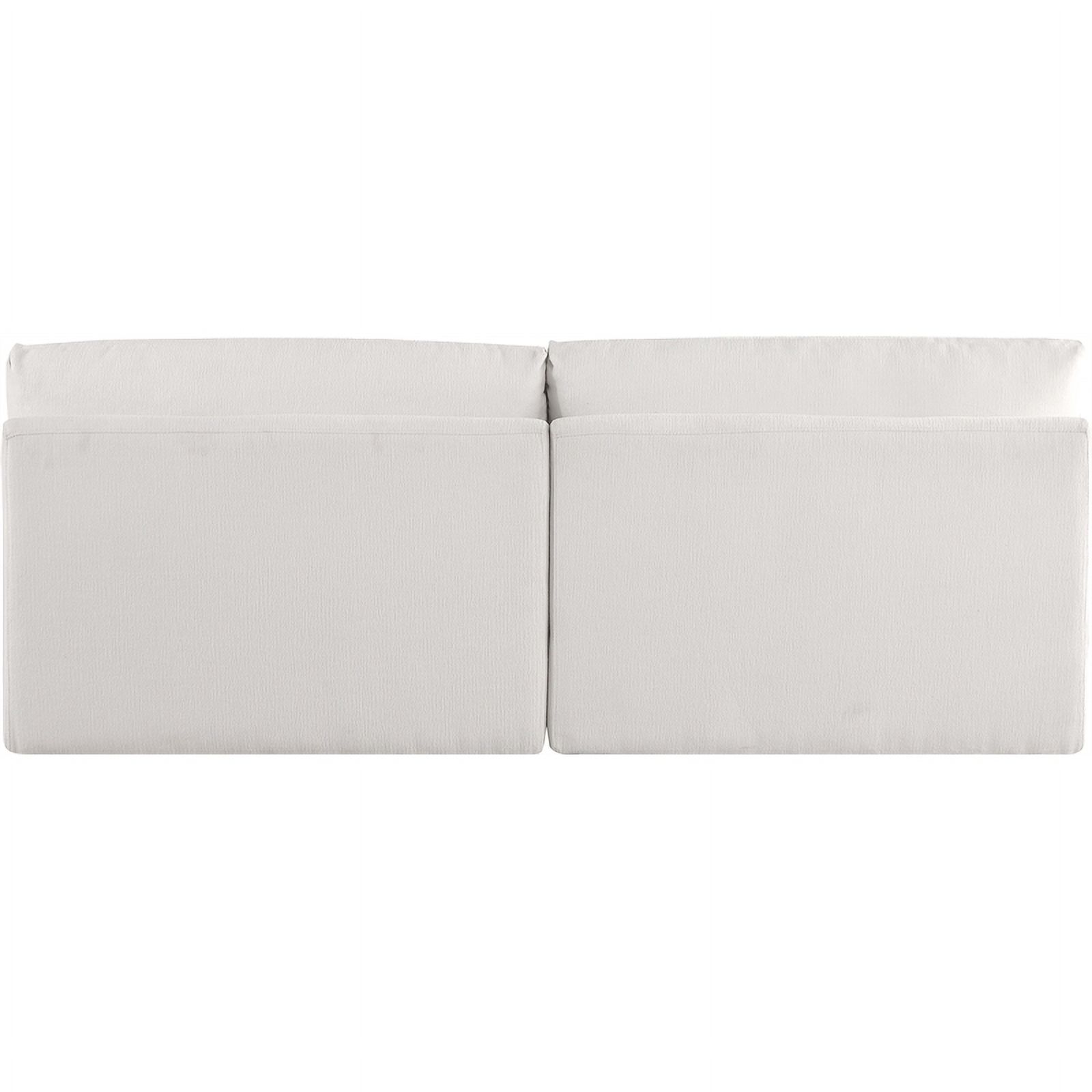 Meridian Furniture Ease Cream Fabric Modular Sofa