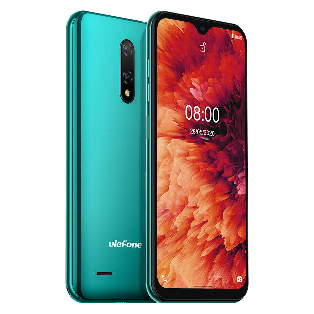 Ulefone Note 8p 5.5 inch Android 10 Dual Rear Camera 2GB Ram 16GB ROM MT6737 Quad Core 4G Smartphone