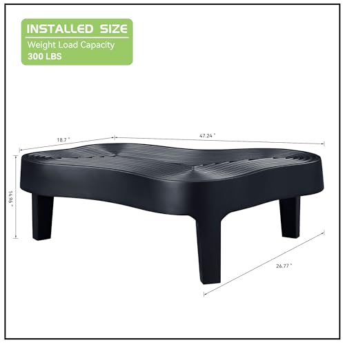 JUSTONE 15.75 ''Round Coffee Table, Accent End Table for Living Room Office Apartment, Modern Minimalist Side Table with Faux Marble Pattern