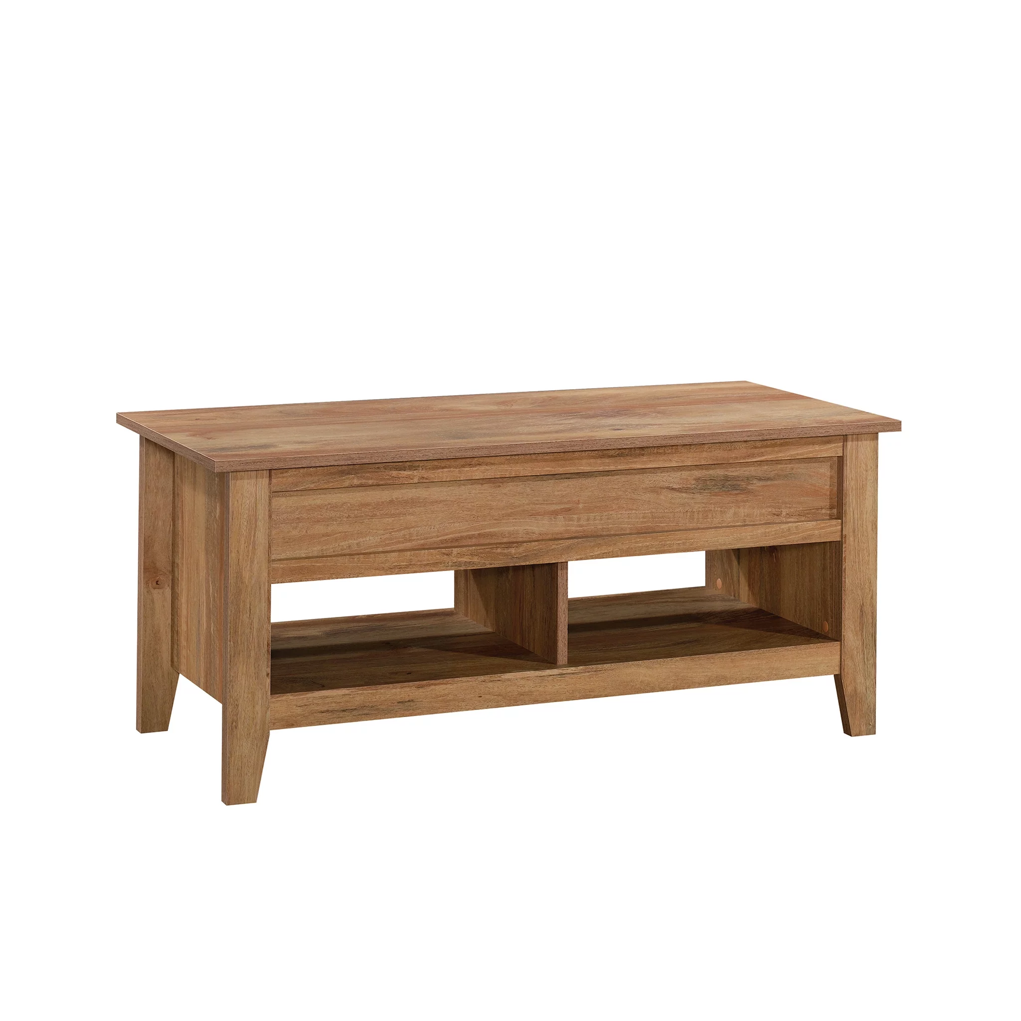 Sauder Dakota Pass Wood Lift-Top Coffee Table, Sindoori Mango Finish