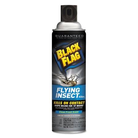 Diversey Black Flag Flying Insect Killer 3, 18 oz Aerosol, Fresh, 12/Carton - DVOCB110766