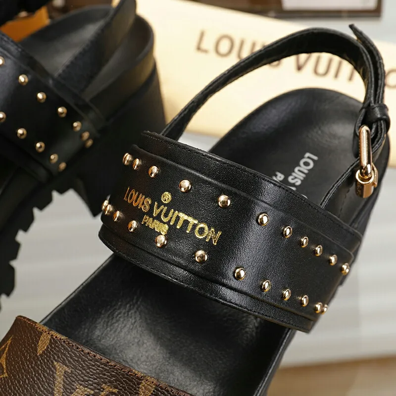 Louis new arrival women summer shoes heels 5 cm