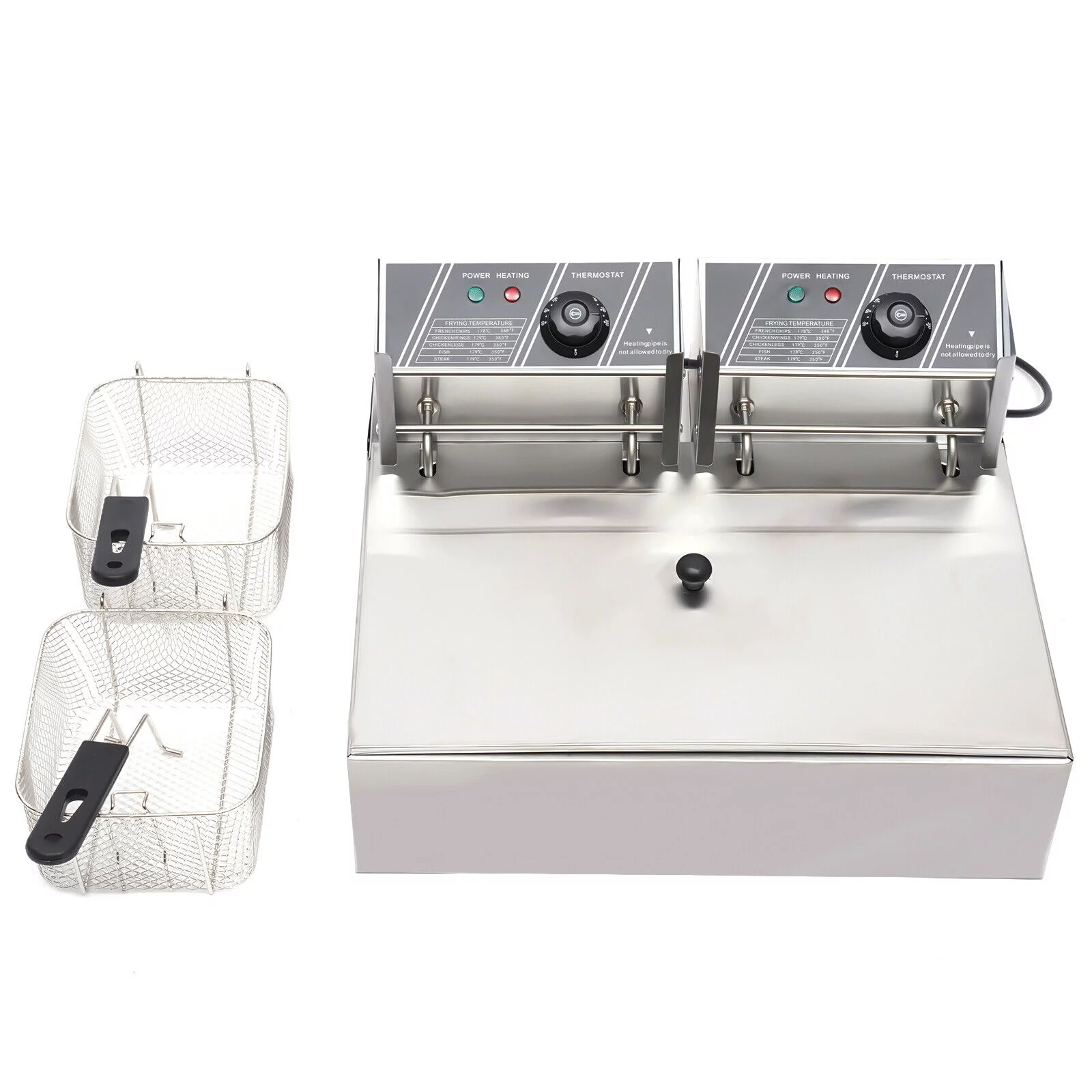 Miumaeov Churros Machine Manual Stainless Steel Vertical Sausage Stuffer with Fryer 2 in 1 Sausage Maker Spanish Churro Maker Commercial Home Spanish