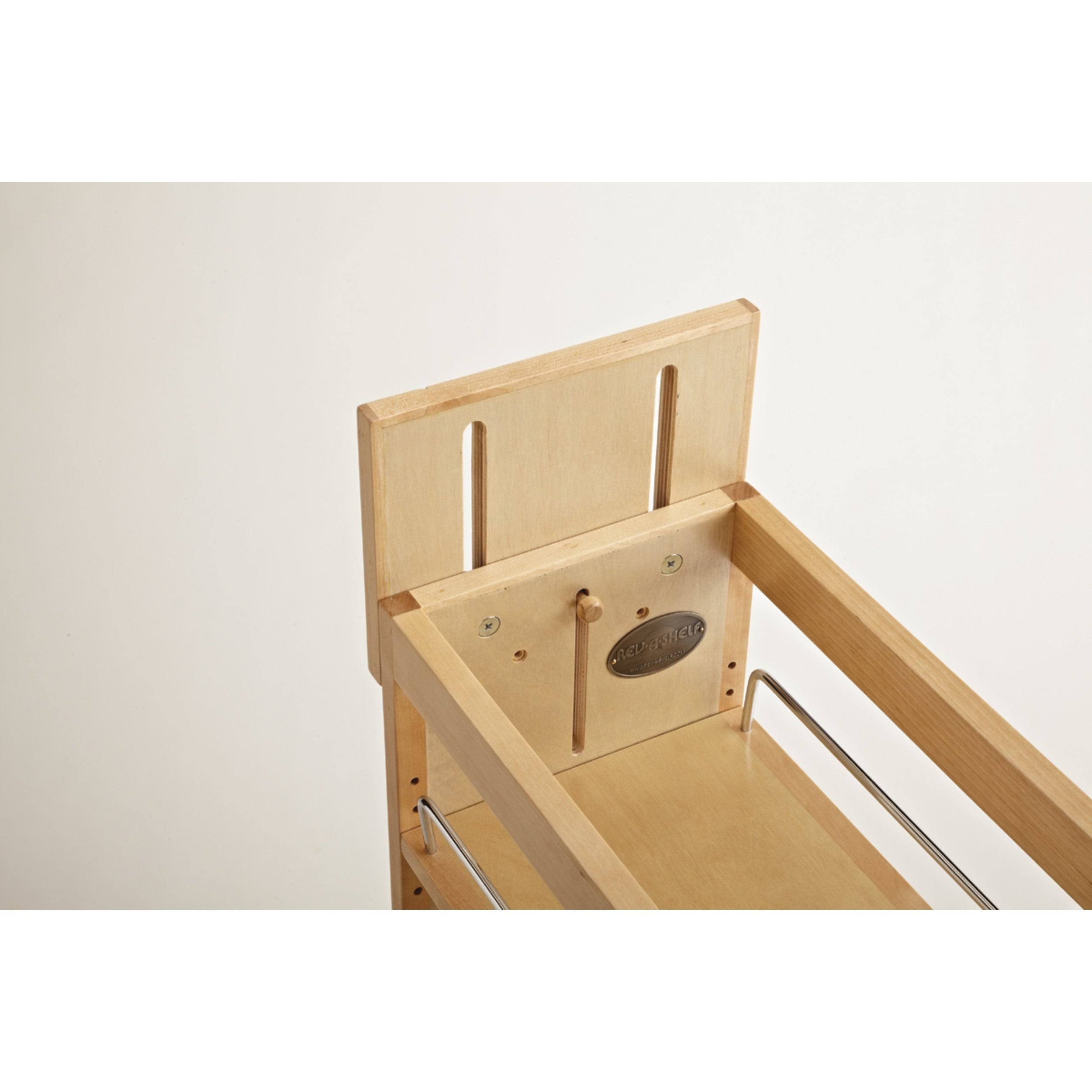 Rev-A-Shelf 8.5x22 Soft-Close Base Cabinet Organizer, Natural