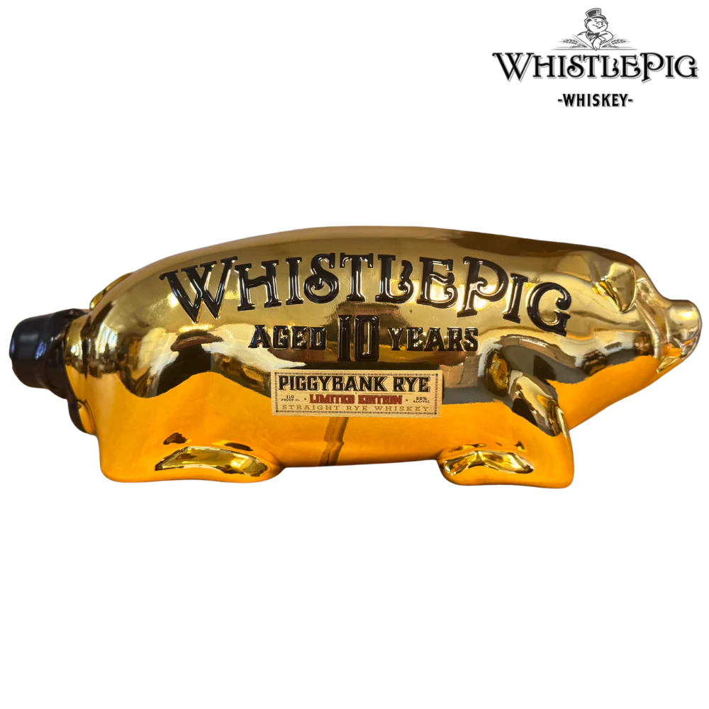 WhistlePig PiggyBank 10 Year Rye Limited Edition Batch 4 2025 Edition - Nestor Liquor