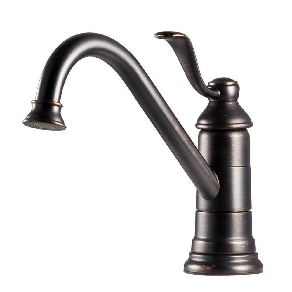 Pfister Portland Single Handle Kitchen Faucet – Tuscan Bronze