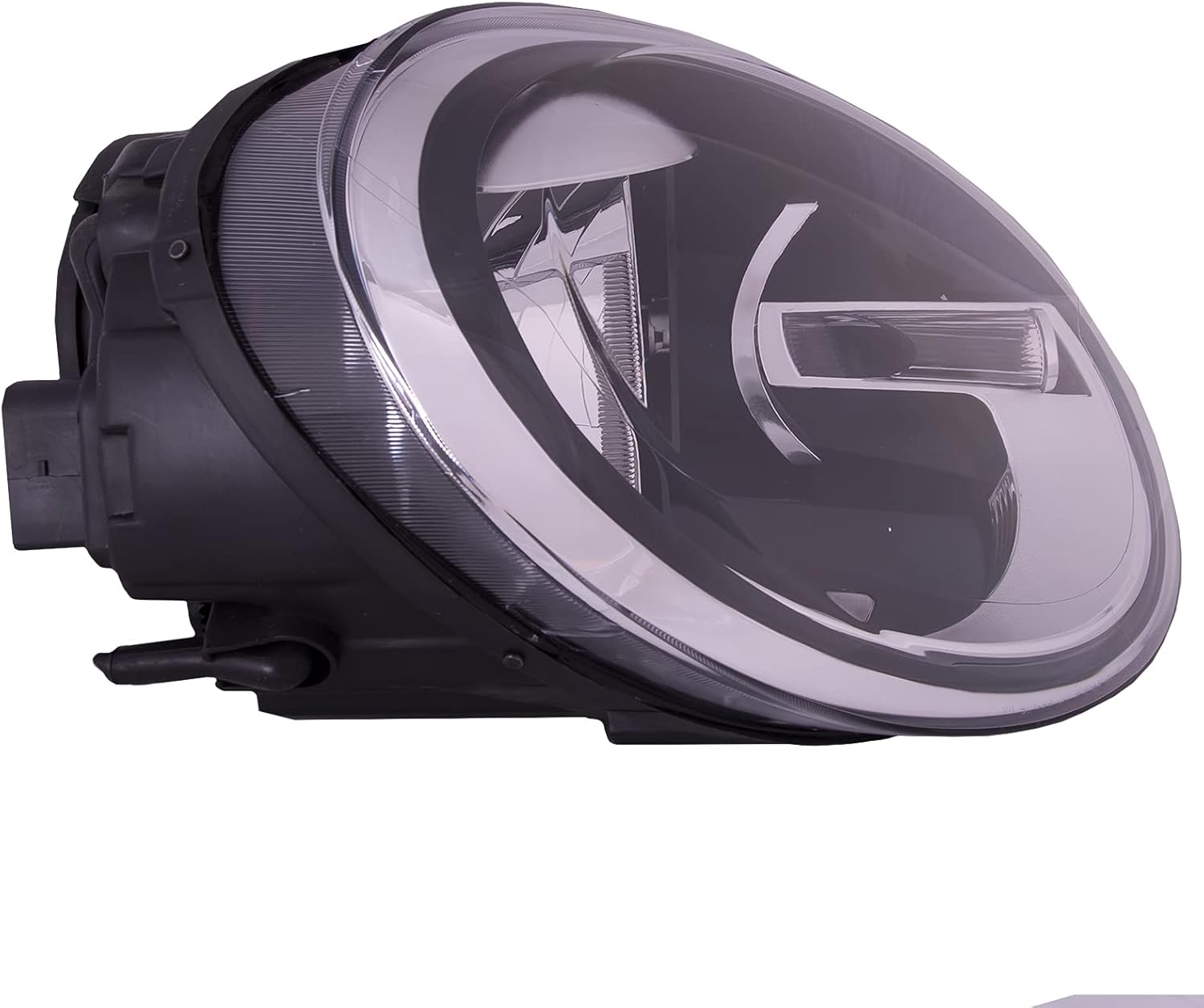 HEADLIGHTSDEPOT Headlight Halogen CAPA Certified Left Hand Driver Side Compatible With 2012-2019 Volkswagen Beetle