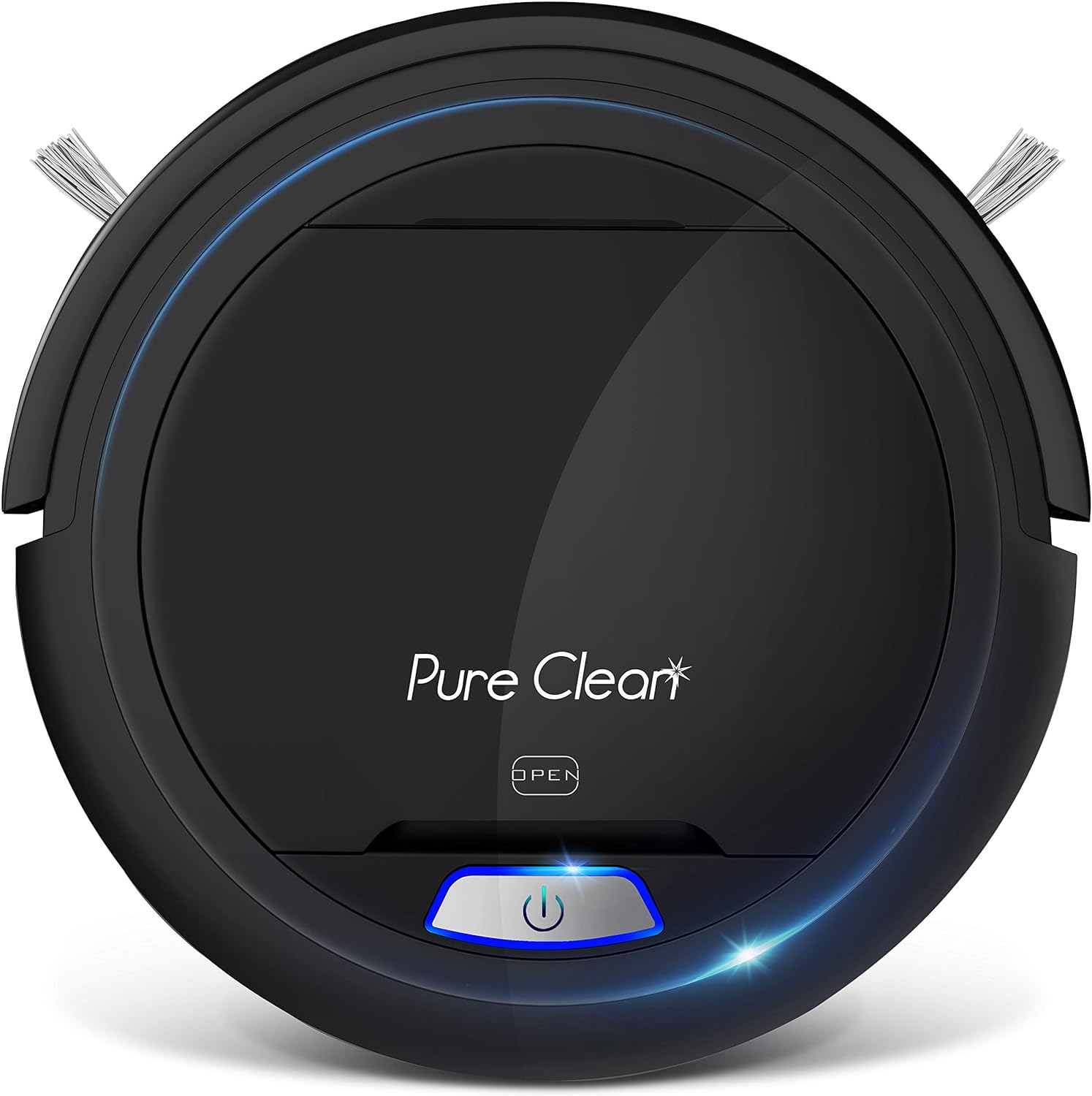 Pure Clean Robot Vacuum Cleaner - Upgraded Lithium Battery 90 Min Run Time