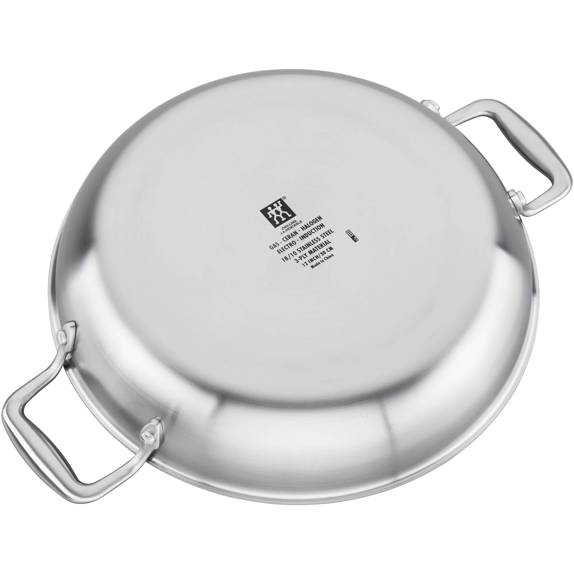 ZWILLING Spirit 3-ply 4-qt Stainless Steel Ceramic Nonstick Braiser