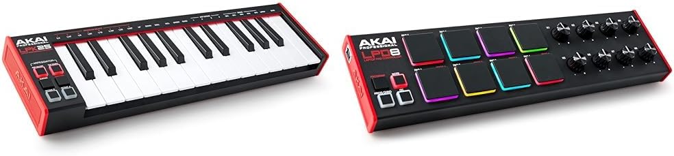 Beat Maker Bundle - AKAI Professional LPK25 and LPD8