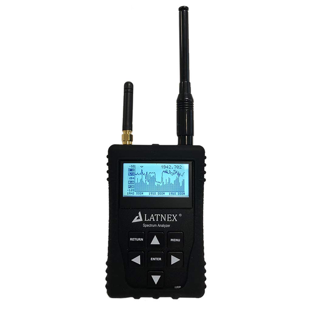SPA-3G Combo RF Explorer and Spectrum Analyzer with a Heavy Duty case Portable Handheld Digital Ham-Radio-WiFi-Network-Audio-Signal Frequency