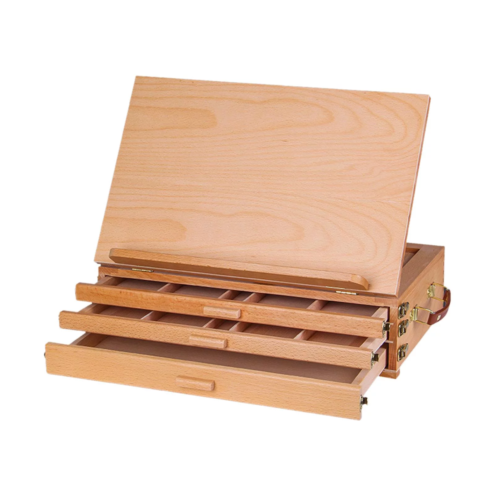 Drawing Sketching Board Wood Adjustable Table Desk Easel Art Painting 40x27CM