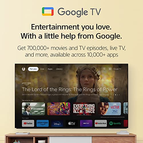 Sony 85 Inch 4K Ultra HD TV X90L Series: BRAVIA XR Full Array LED Smart Google TV with Dolby Vision HDR and Exclusive Features for The PlayStation® 5