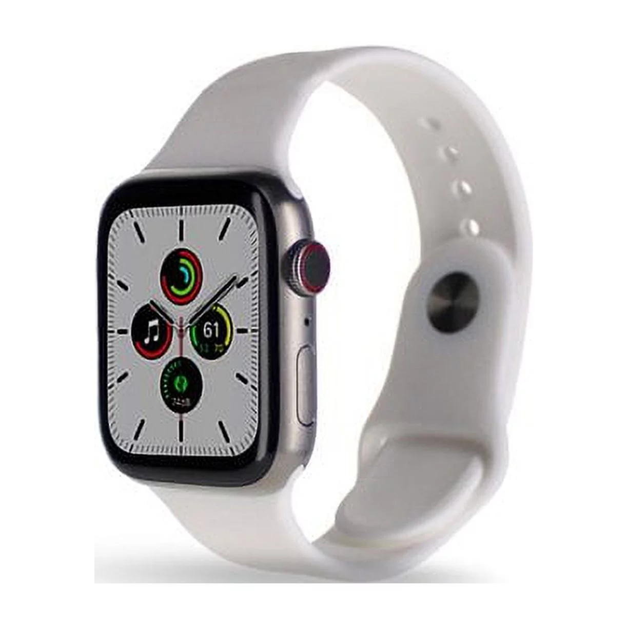 Restored Apple Watch Edition Series 7 45mm GPS + Cellular Silver Titanium (Refurbished)