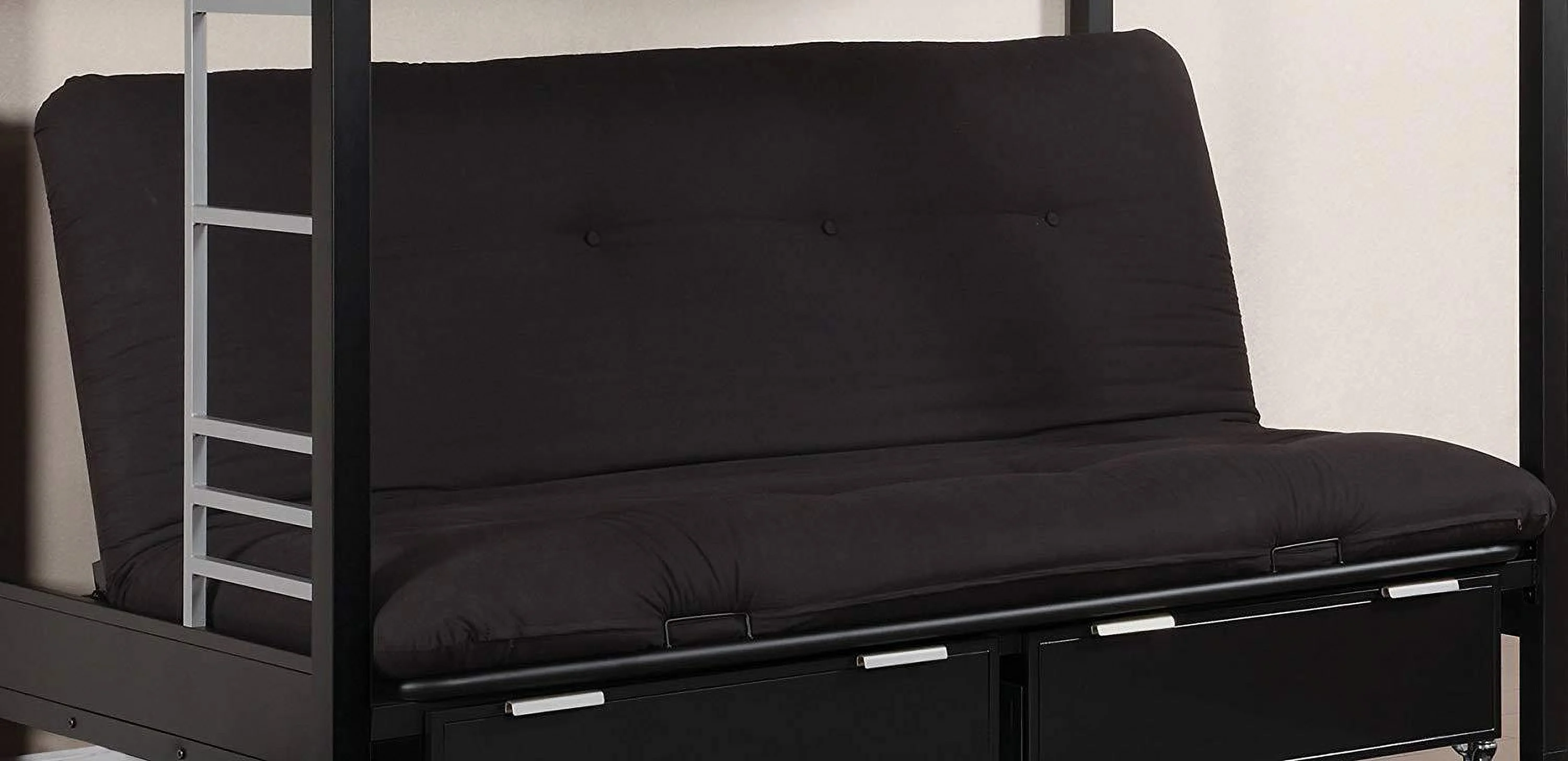 Urbal Furnishings Earle 6" Black Futon Mattress