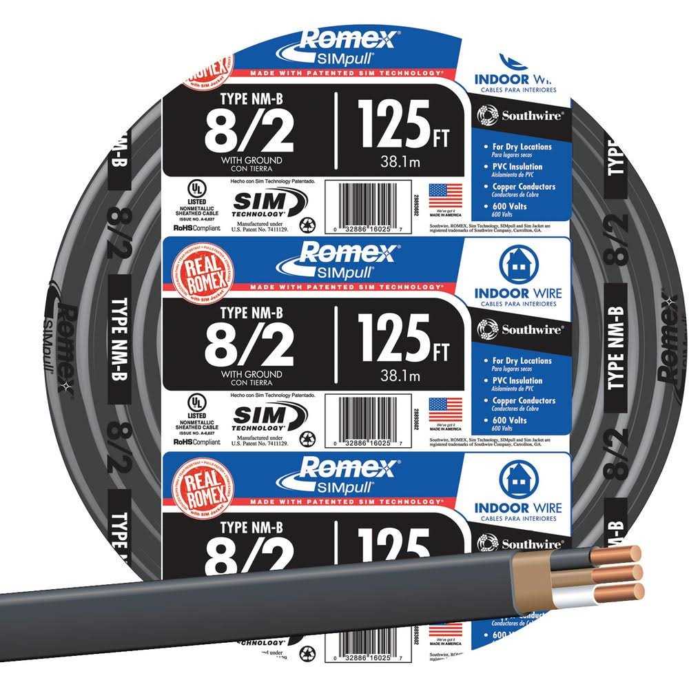 Romex 1000 ft. 12-2 Solid Yellow NMW/G Wire 28828201 – 1 Each
