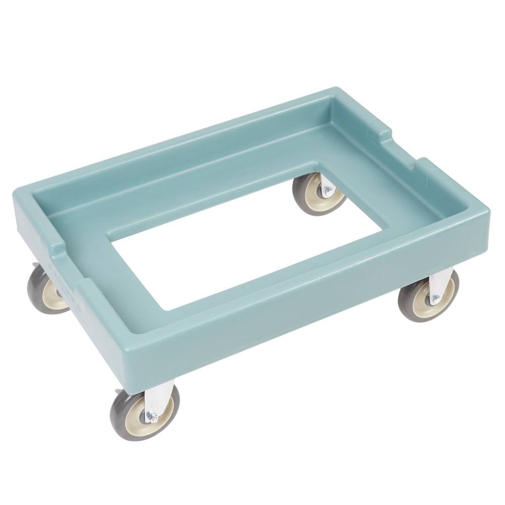 Cambro CD1826PDB401 Slate Blue Pizza Dough Box Camdolly