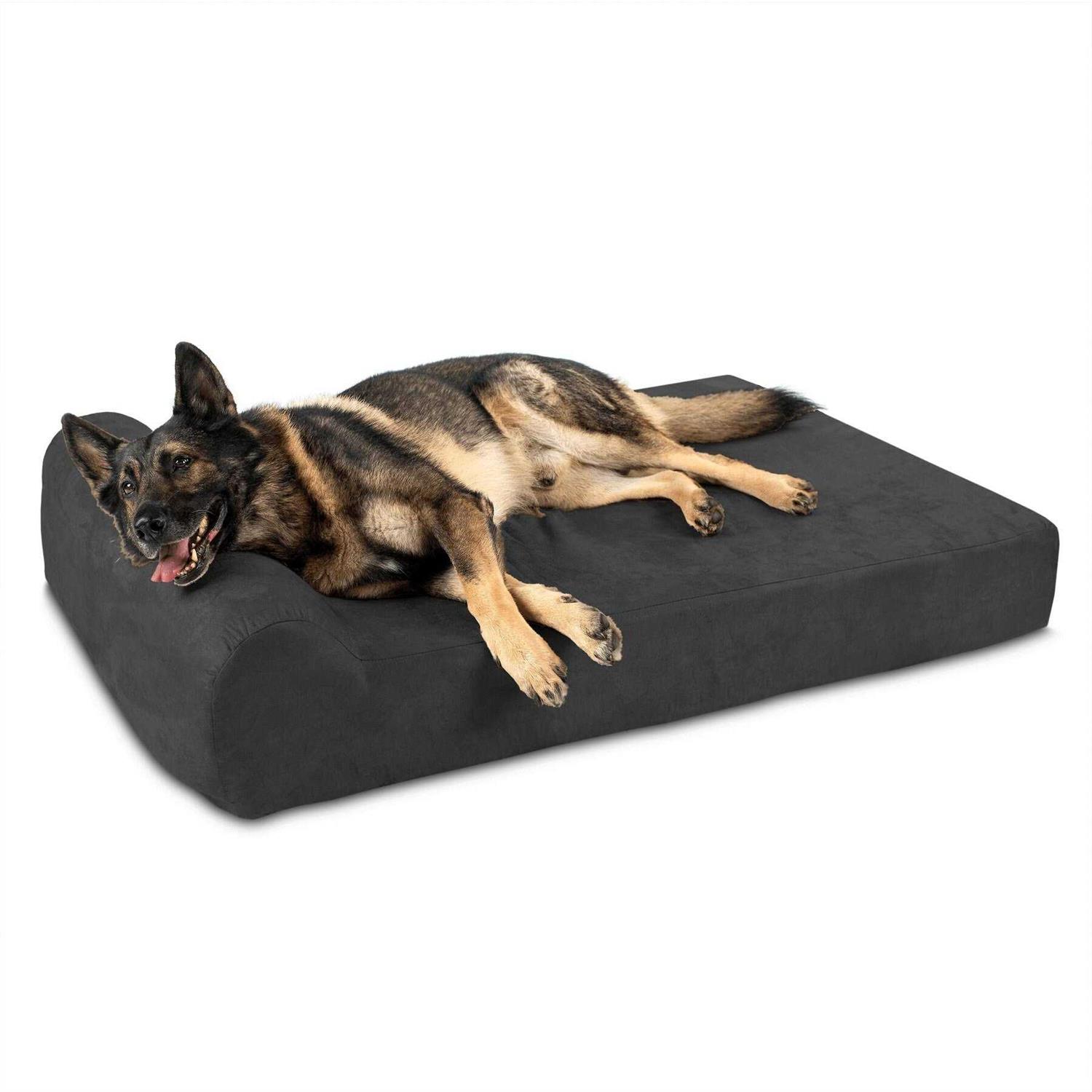 Big Barker Headrest Pillow Top Orthopedic Dog Bed - Pet Supplies online store