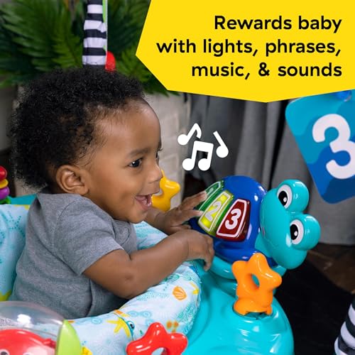 Baby Einstein Neptune's Ocean Discovery Activity Jumper, Ages 6 months +, Max weight 25 lbs., Unisex
