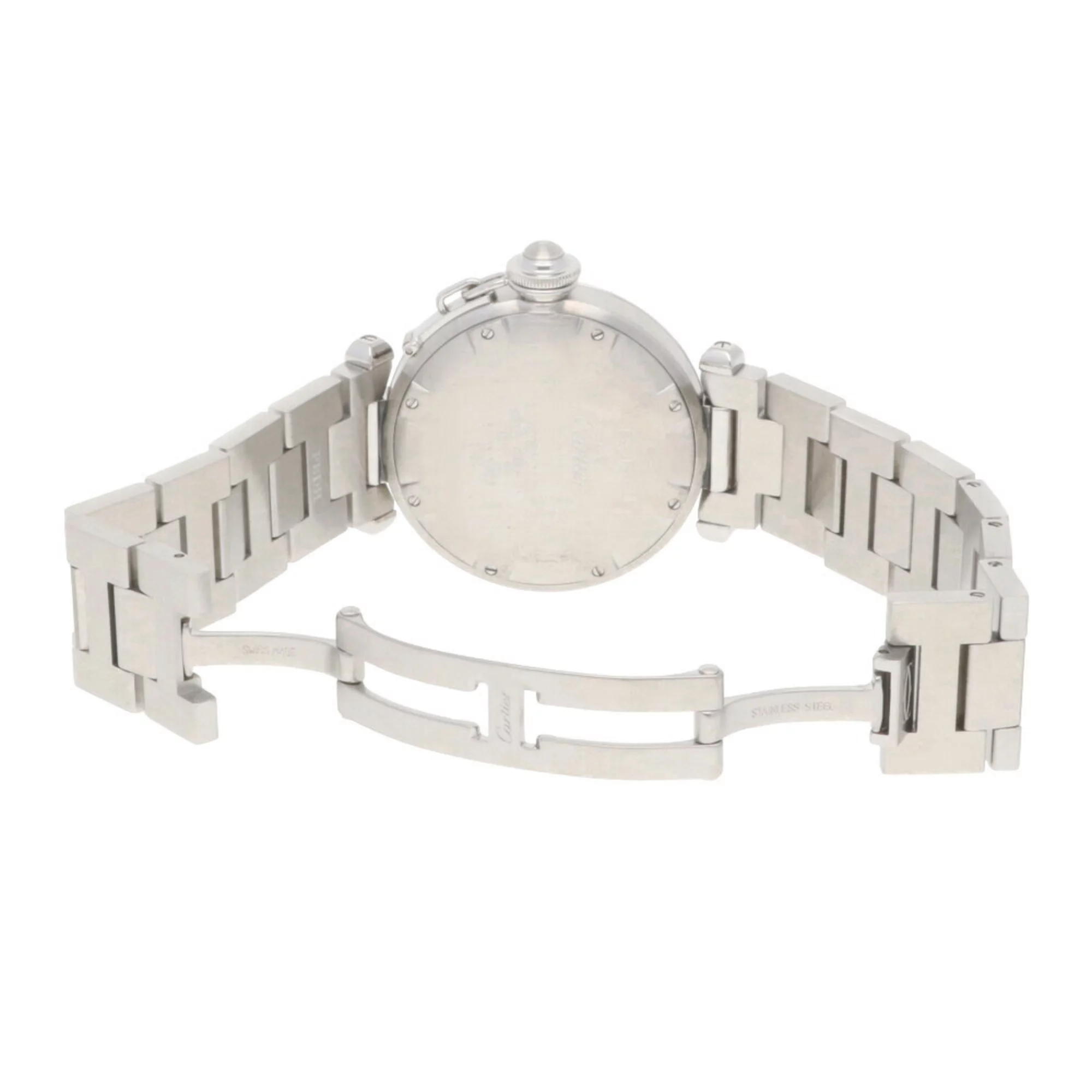 Pre-Owned Cartier CARTIER Pasha C watch stainless steel 2324 unisex (Good)