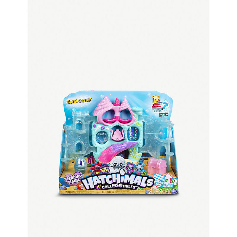 Hatchimals 6045505 Colleggtibles Coral Castle Playset, Mixed Colours