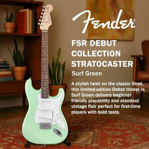 Fender Squier Stratocaster - Torino Red Bundle with Amplifier, Gig Bag, Strap, Instrument Cable, Picks, and Austin Bazaar Instructional DVD