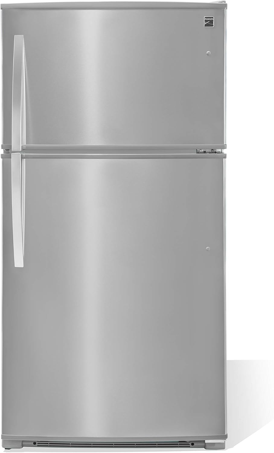 Kenmore 33 Top-Freezer Refrigerator with 21 Cubic Ft. Total Capacity, Stainless Steel