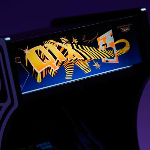Numskull Quarter Arcades Teenage Mutant Ninja Turtles Collector's Edition Mini Arcade - 1/4 Scale Authentic Wooden Replica, Original ROM