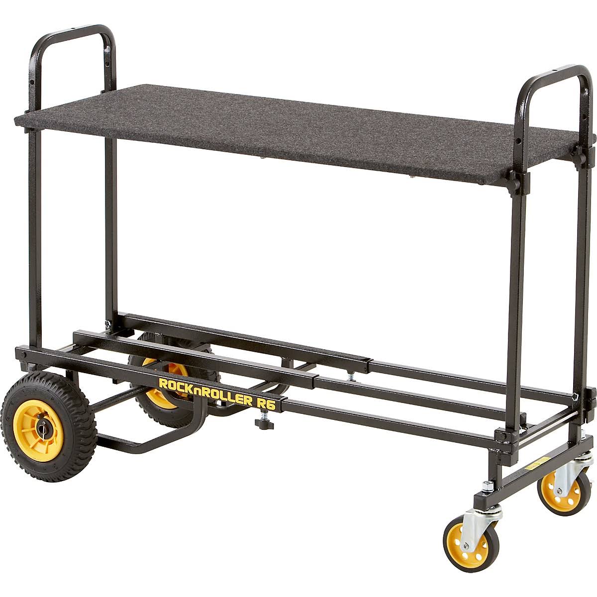 Rock N Roller R6RT 8-in-1 Mini Multi-Cart with Shelf