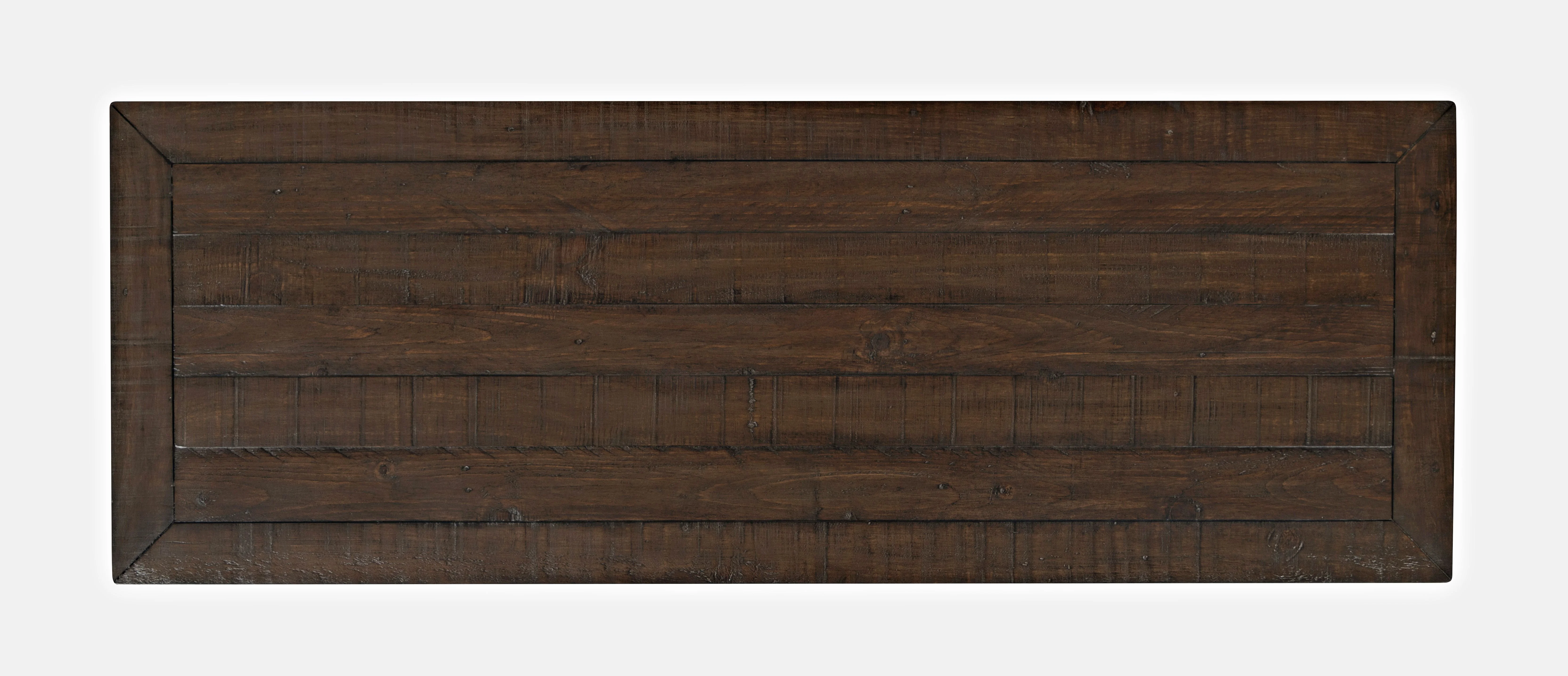 Jofran Madison County Rustic Reclaimed Pine Farmhouse Harris 50" Sofa Console Table