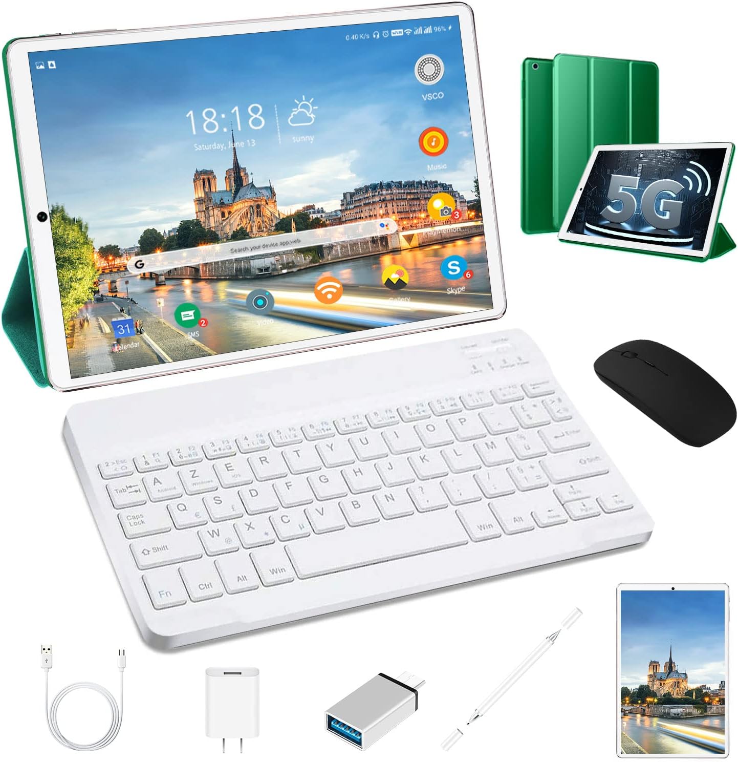 Android 11 Tablet 10 Inch