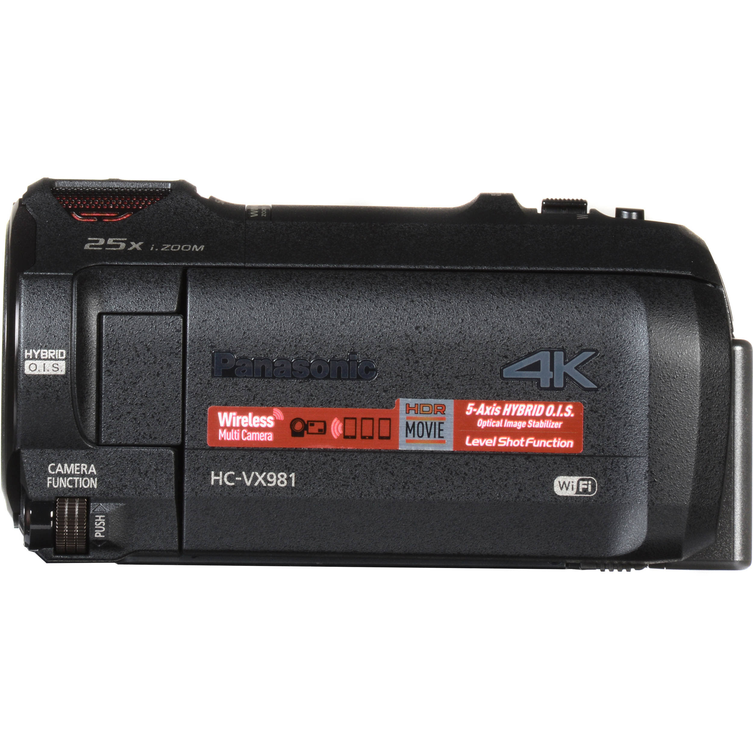 Panasonic - Hc-vx981k 4K Ultra HD Camcorder