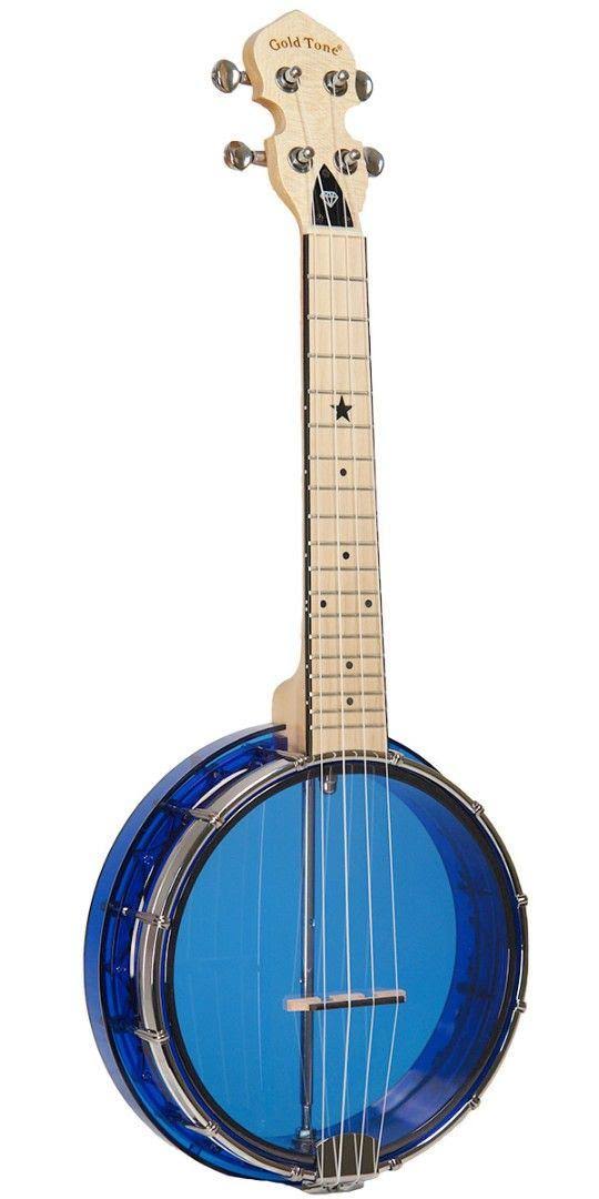 Gold Tone Little Gem Banjo Ukulele (Sapphire)
