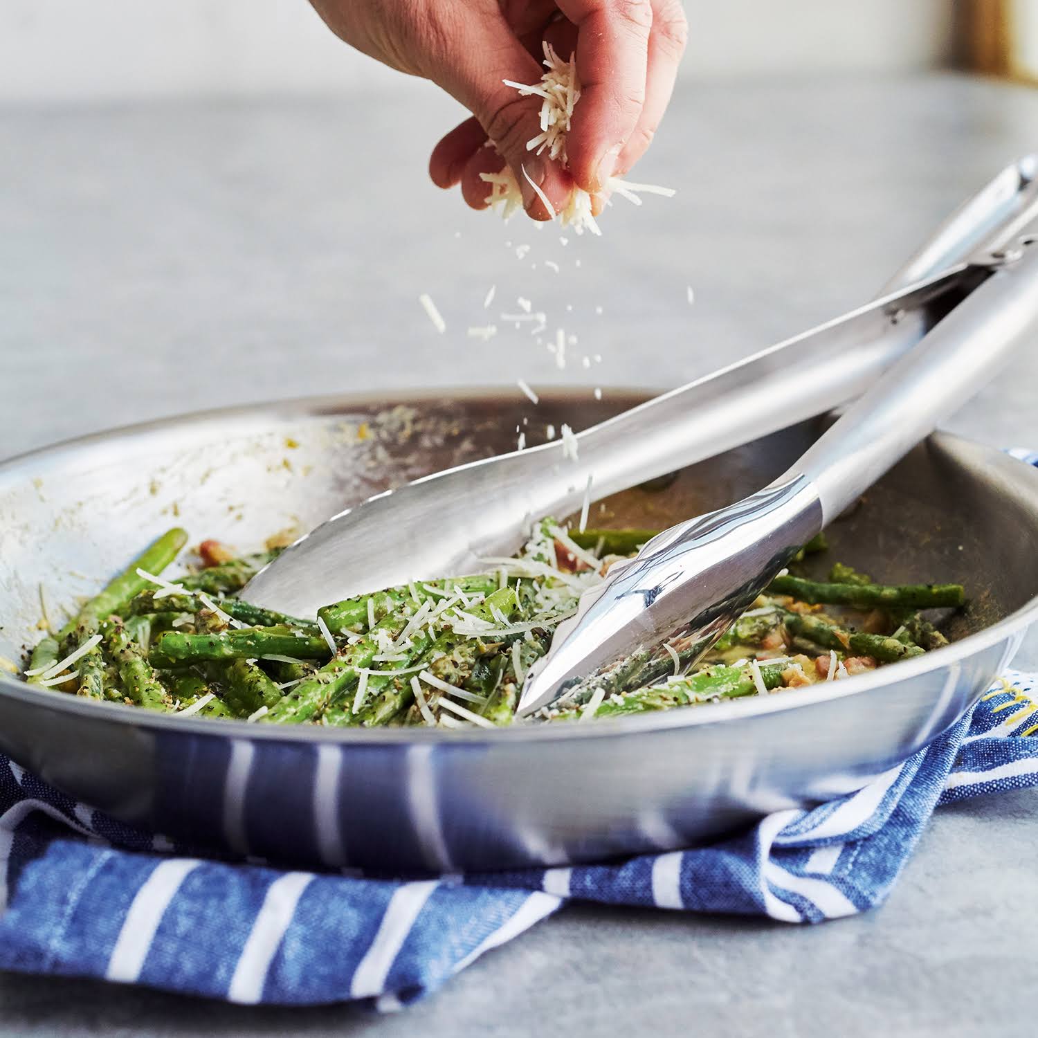 All Clad D5 Brushed Stainless 10x22 Fry Pan