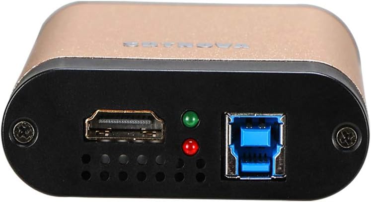 SDTNOVA HDMI SDI Video Capture USB3.0 Capture Video Card 360MB/s for Windows Linux OS X MAC 1080P 60 UVC YUV422 PnP Live Streaming Convert PC USB