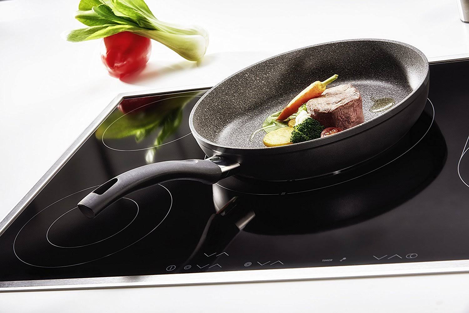 Ballarini Bari Pan Aluminium with Granitium Non-Stick Coating Suitable for Induction Cookers Temperature Control Made in Italy,
