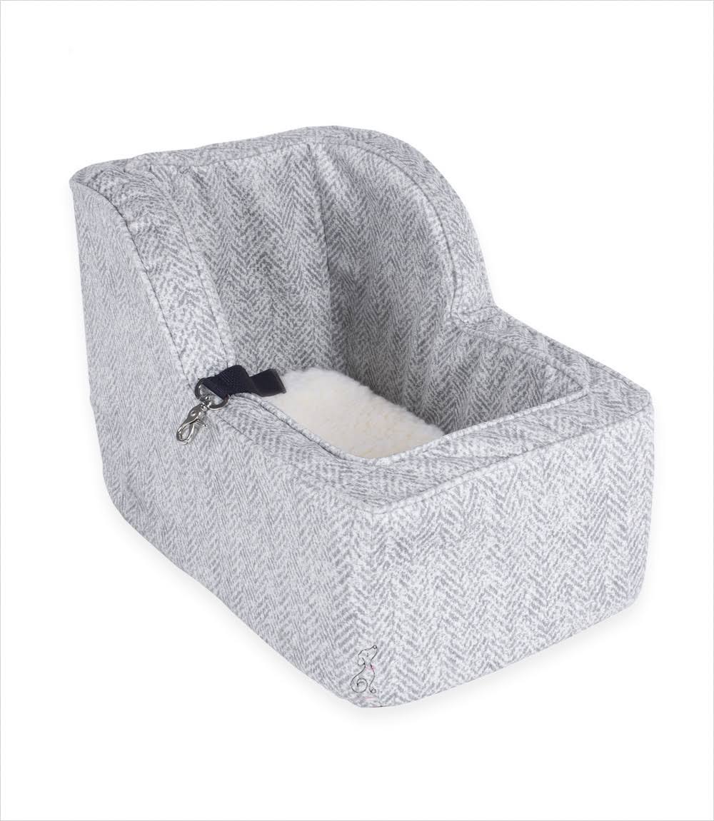 Snoozer Luxury High-Back Console Dog Car SEAT, Large / Piston Sand