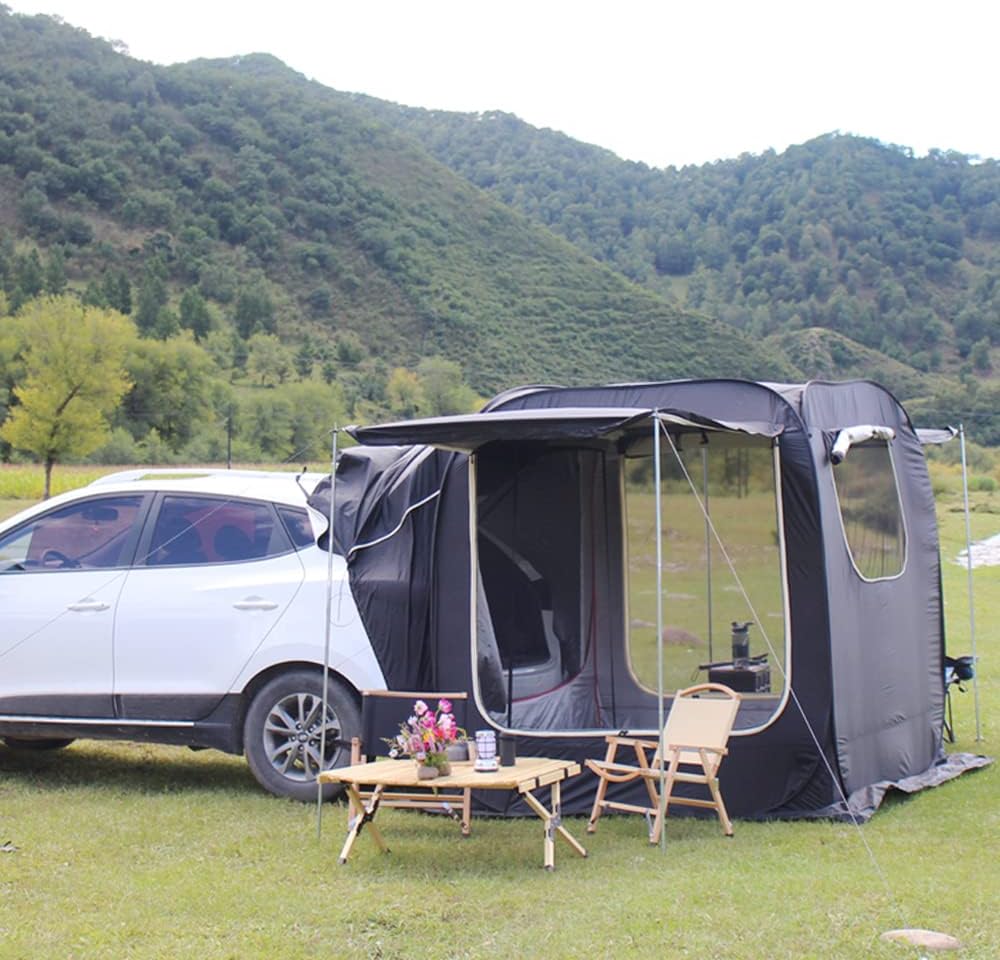 Aomxay SUV Tent，4-6 Person Pop Up Universal Tent，SUV Tents for Camping ，Suitable Camping Traveling Family Outdoor Activities