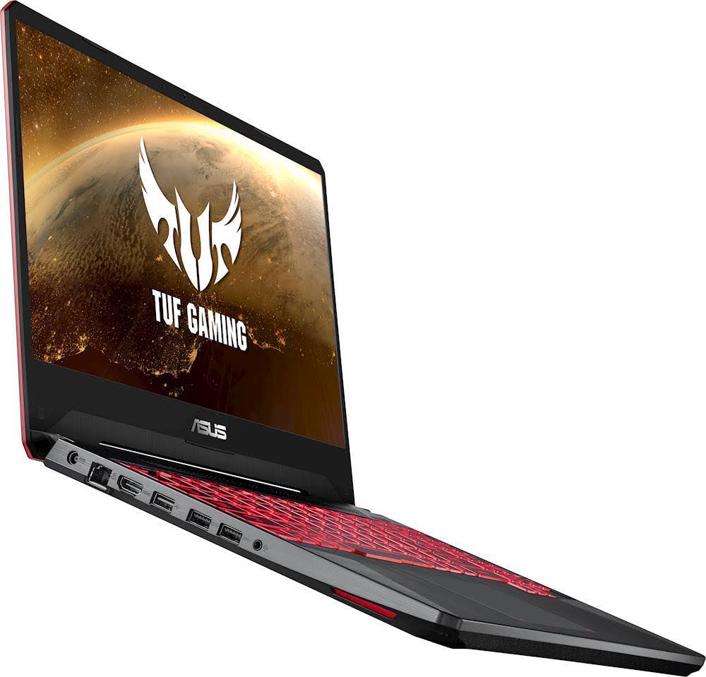 Asus - Tuf Gaming FX505DY 15.6x22 Gaming Laptop - AMD Ryzen 5 - 8GB Memory - AMD Radeon RX 560X - 256GB Solid State Drive - Blac