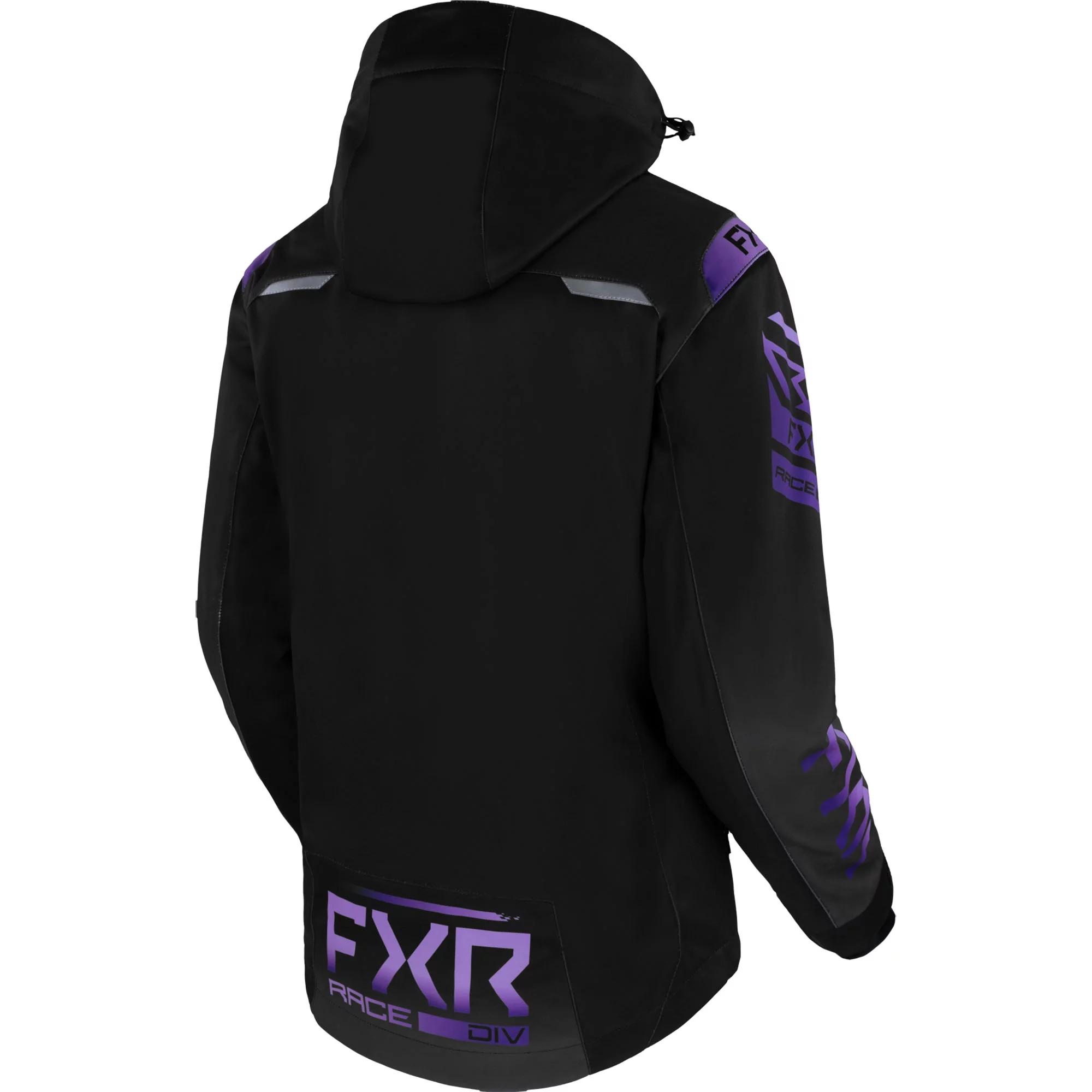 FXR  Womens RRX Snowmobile Jacket Waterproof Thermal Dry Black Purple Fade - 16 230233-1081-16
