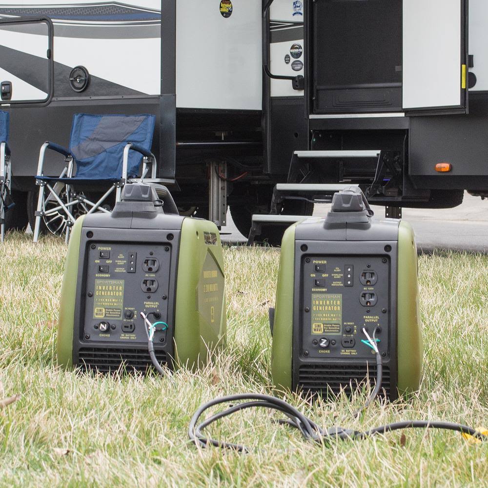 Portable Digital Inverter Generator 2200/1800-Watt Gasoline Parallel Capability