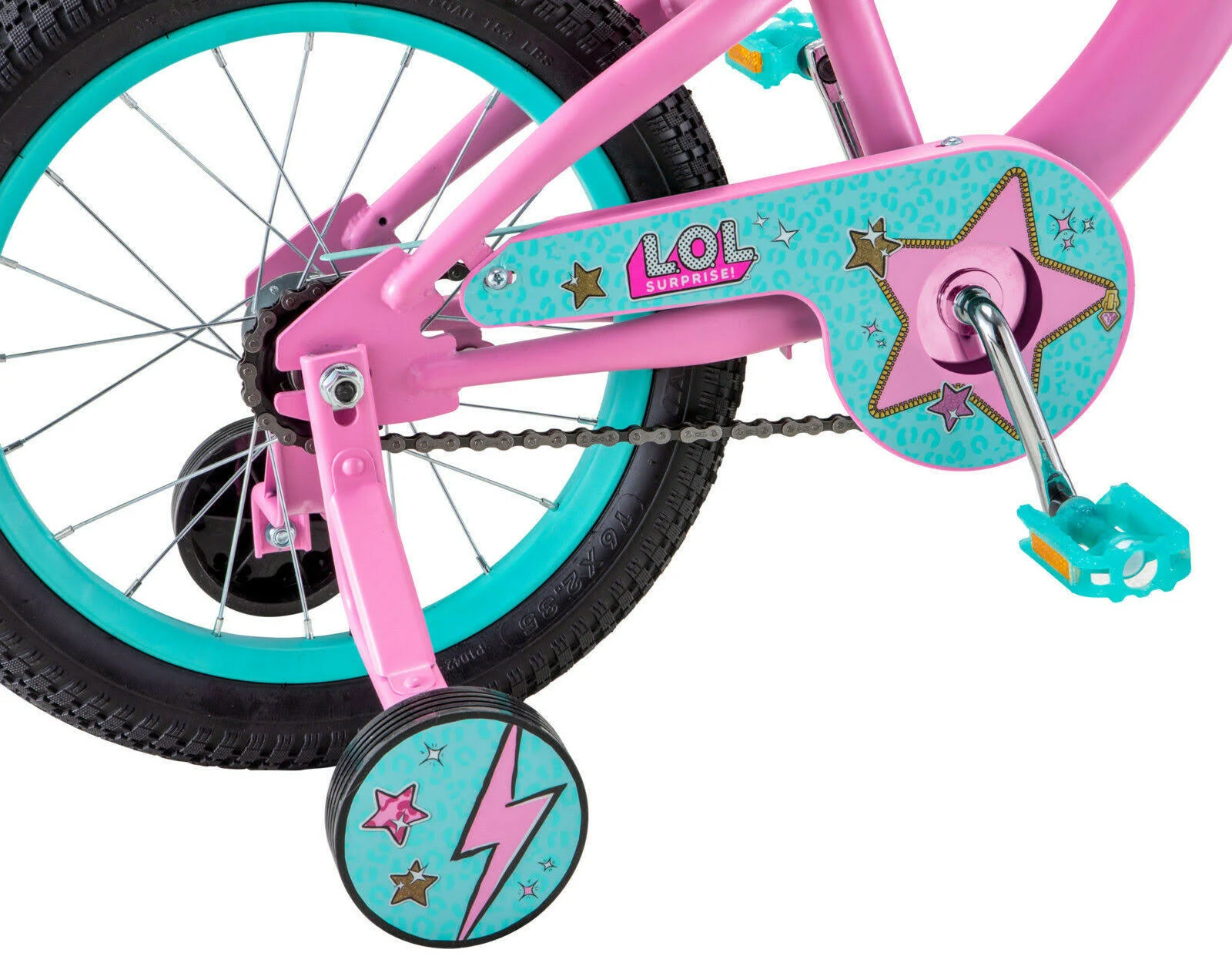 Lol Suprise Kids Bike, 16-inch Wheel, Girls, Pink