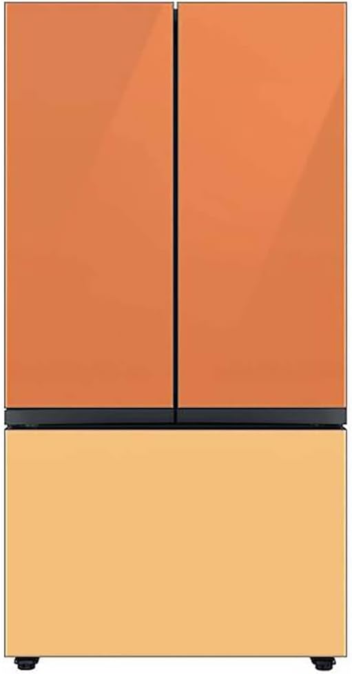 SAMSUNG Bespoke 3-Door French Door Refrigerator Panel - Bottom Panel - Sunrise Yellow Glass