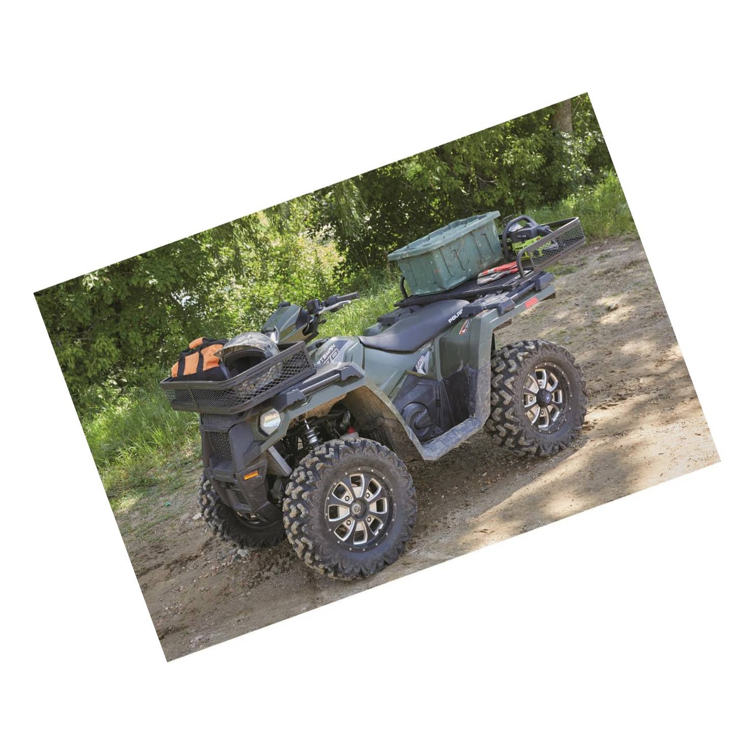 Guide Gear Universal ATV Front/Rear Cargo Basket Set 2 Piece