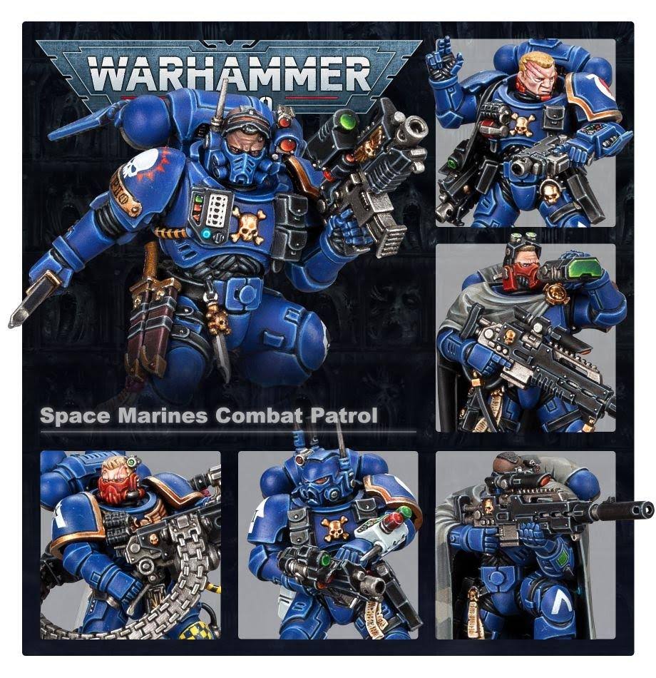 Warhammer 40K Combat Patrol Space Marines