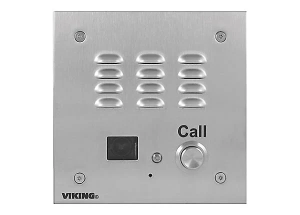 Viking Electronics E-35-EWP Video Intercom System with 1 cameras and Two-Way Audio - Video intercom system wired