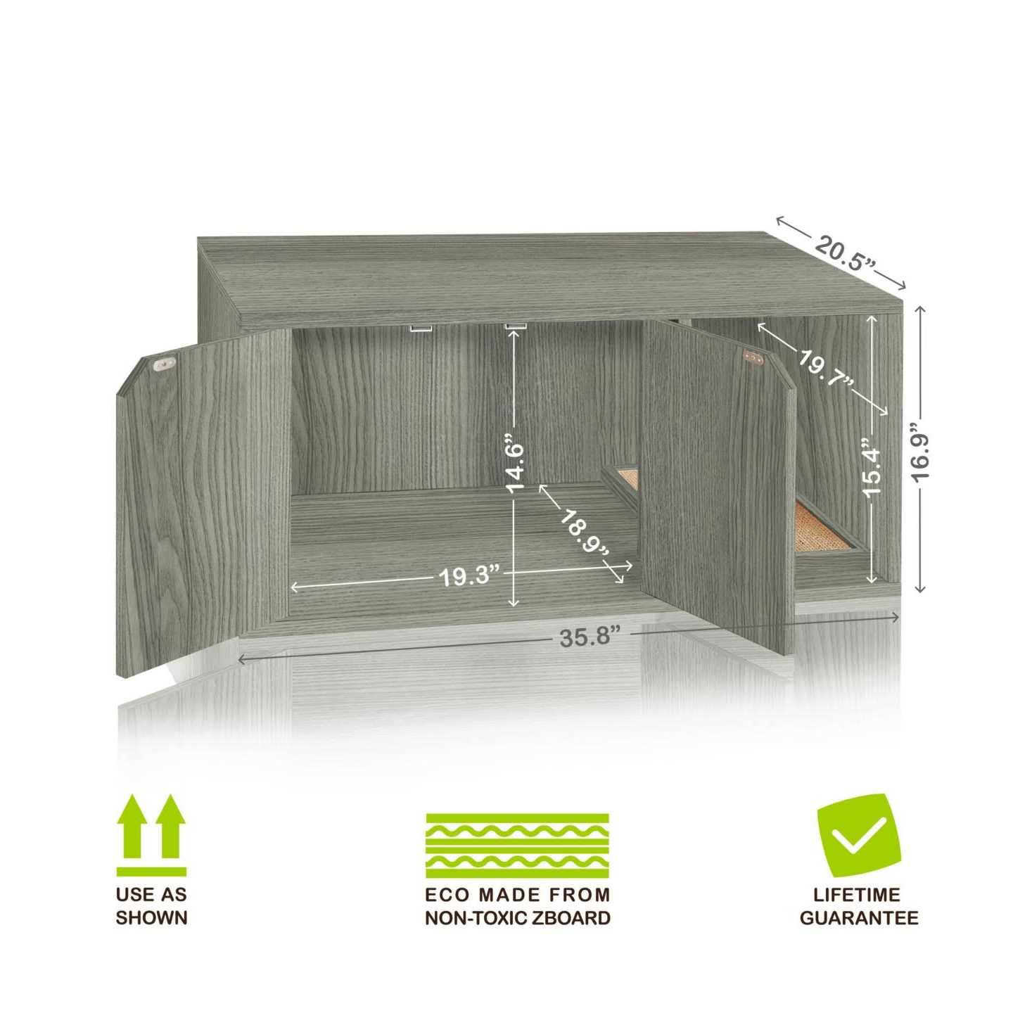 Way Basics Cat Litter Box - Pet Supplies online store