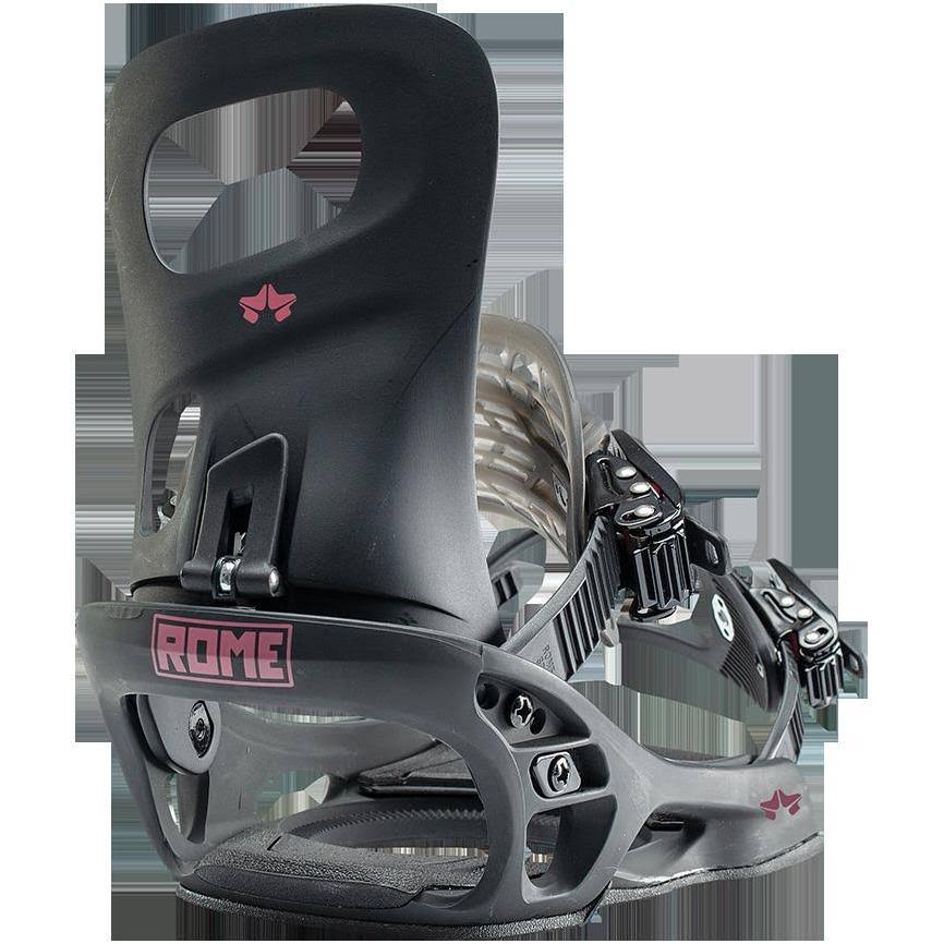 Rome Glade Snowboard Binding Black, S/M
